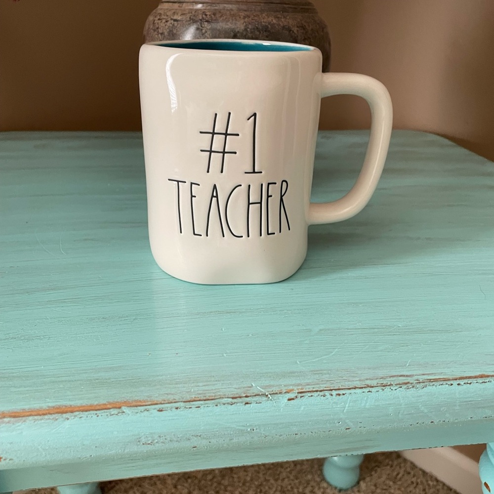Rae Dunn Teacher Ceramic Mug (NWOT)